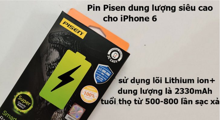 Dung lượng pin iPhone 6 đạt 2.100 mAh?