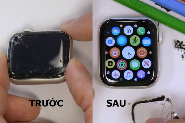 Thay mặt kính cảm ứng cho Apple Watch