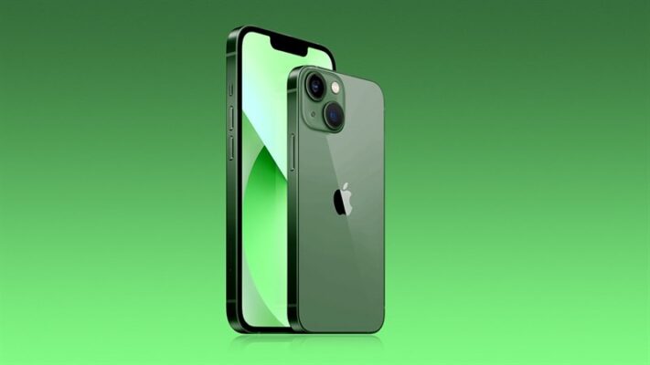 Phiên bản màu Green của iPhone 13 và iPhone 13 mini vào tháng