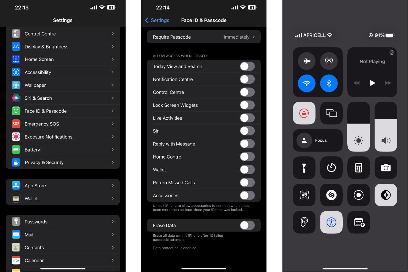 6 tính năng iOS trên màn hình khóa iPhone có thể truy cập